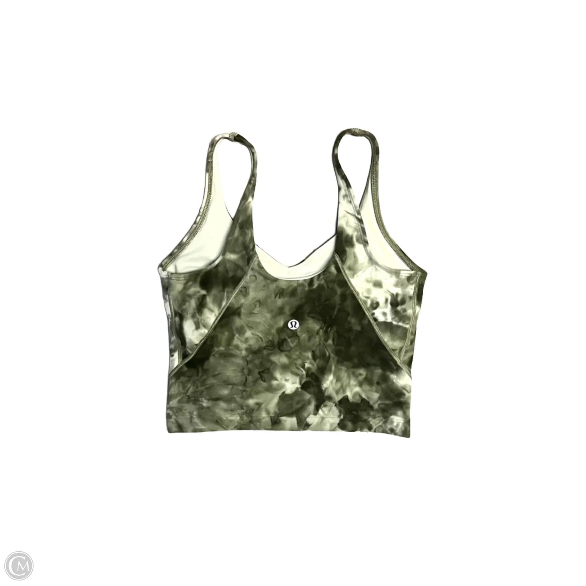 Lululemon Green Athletic Sports Bra for Women - XS Size - Perfect for Yoga, Running & Gym Workouts