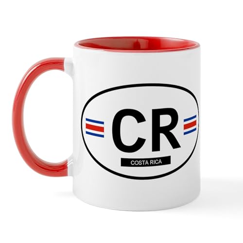 White/Red Inside - Costa Rica Mug