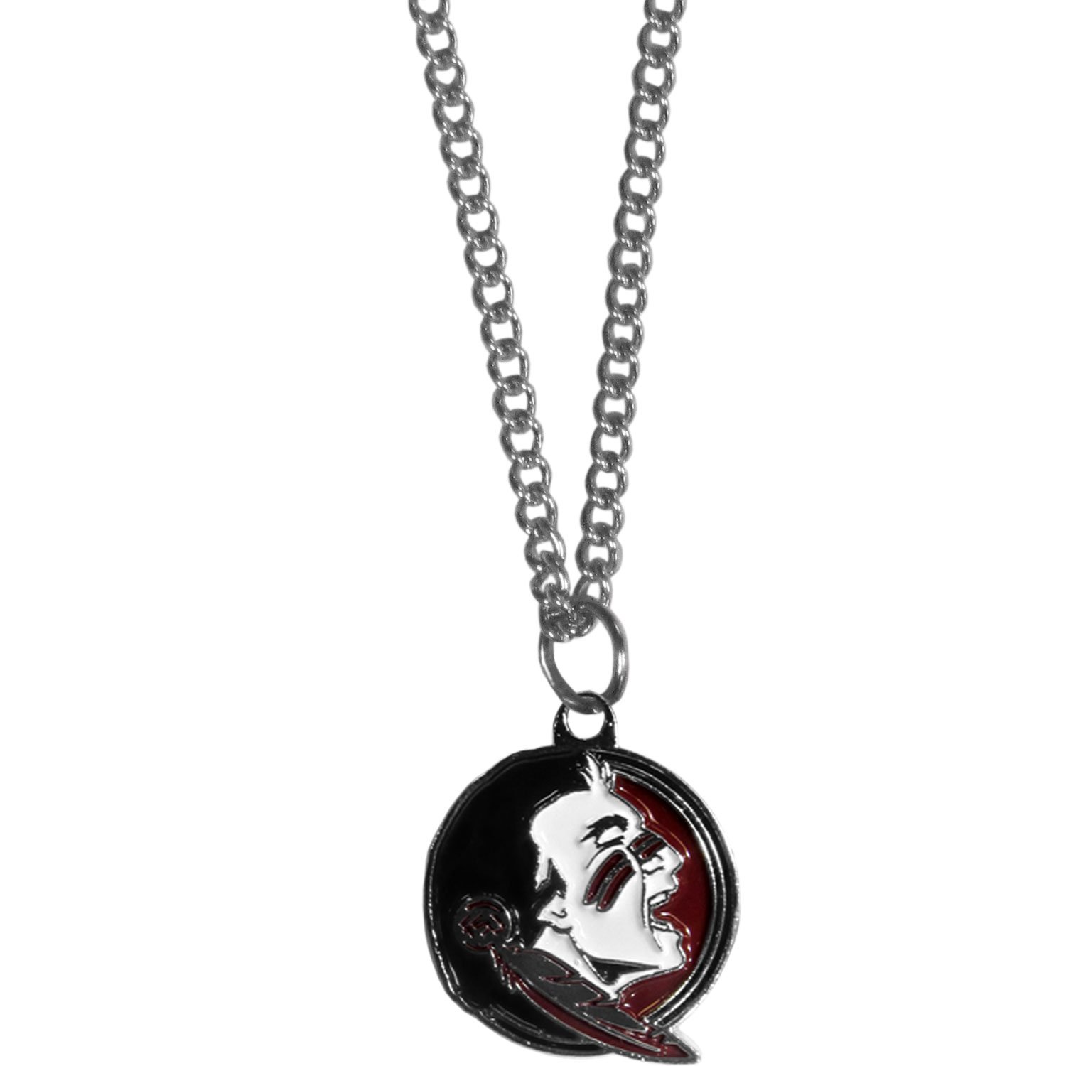 Siskiyou Sports NCAA Team Chain Necklace with Small Charm - 20 Inch Adjustable College Fan Jewelry for Game Day, School Spirit & Sports Events
