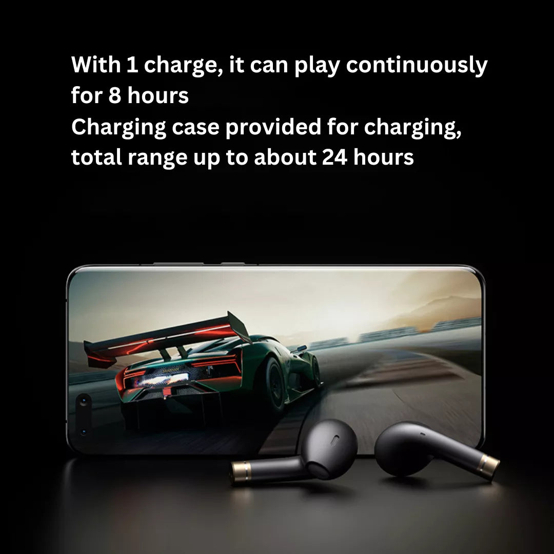 Sanag J Pro Half In Ear Bluetooth TWS Gaming Earbuds with Low Latency, 30H Playtime, HD Sound - Perfect for Mobile Gaming, Workouts & Commuting