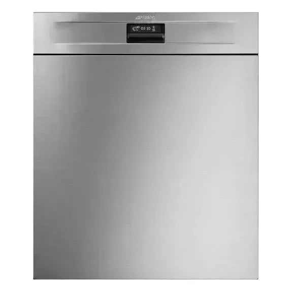 Smeg 60cm Diamond Series Freestanding Dishwasher - Stainless Steel Finish | Energy Efficient & Quiet Operation | Perfect for Modern Kitchens & Open-Plan Living Spaces