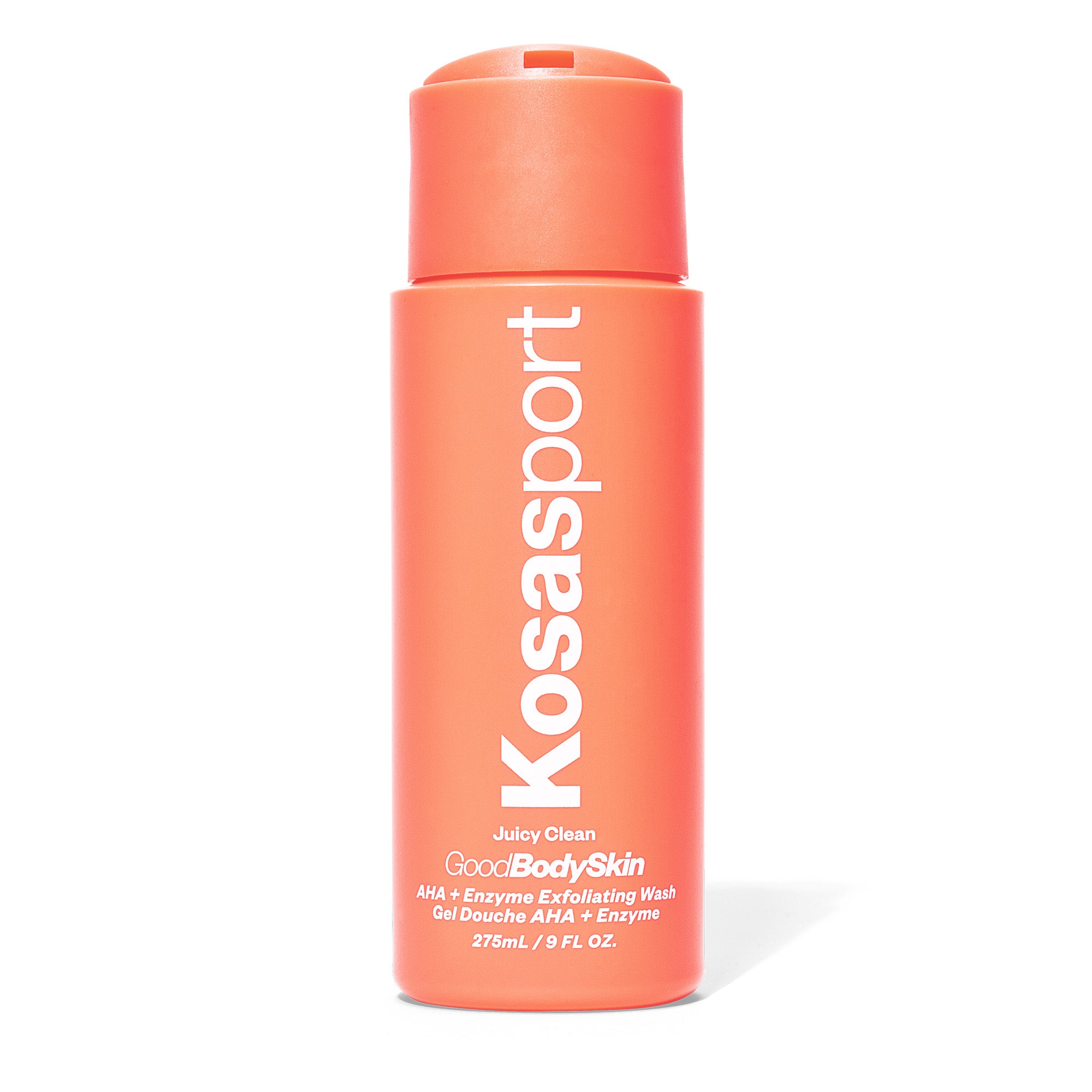 Best AHA + Enzyme Exfoliating Body Wash for Smooth Skin - Gentle Cleansing & Dead Skin Removal - Perfect for Dry, Rough Skin & Keratosis Pilaris Treatment