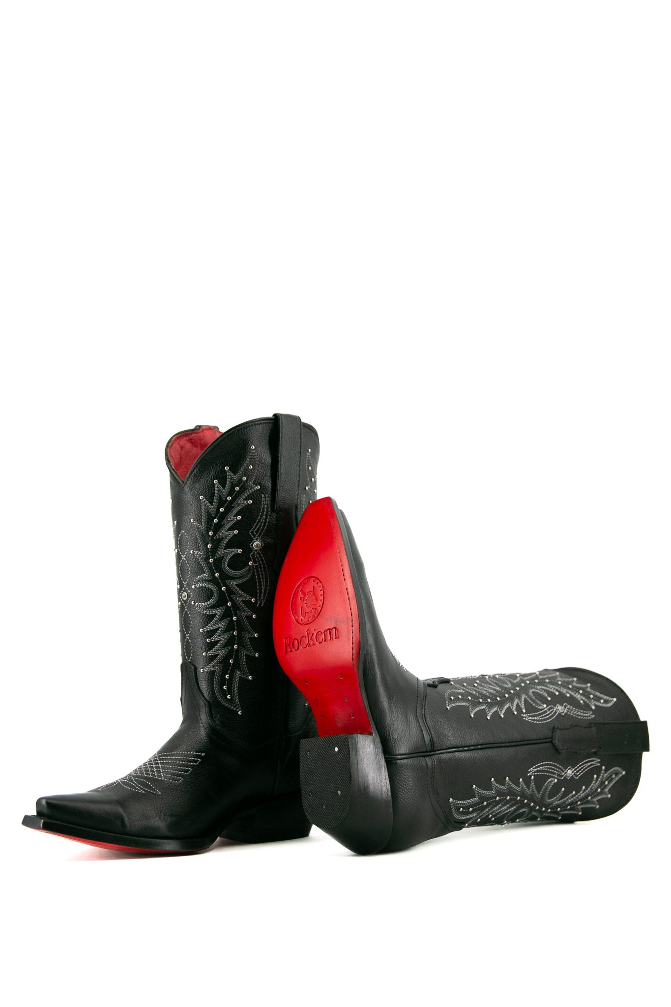 Paulina Snip Toe Cowgirl Boots - Red Sole Western Boots for Women | Perfect for Country Dancing, Rodeos & Fashion Outfits
