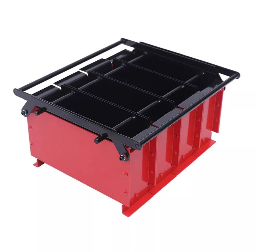Heavy Duty Manual Newspaper Clumping Press - Brick Briquette Machine for Fireplace, Wood Stove & Outdoor Camping - Indoor/Home Garden Paper Log Press Tool for Eco-Friendly Recycling