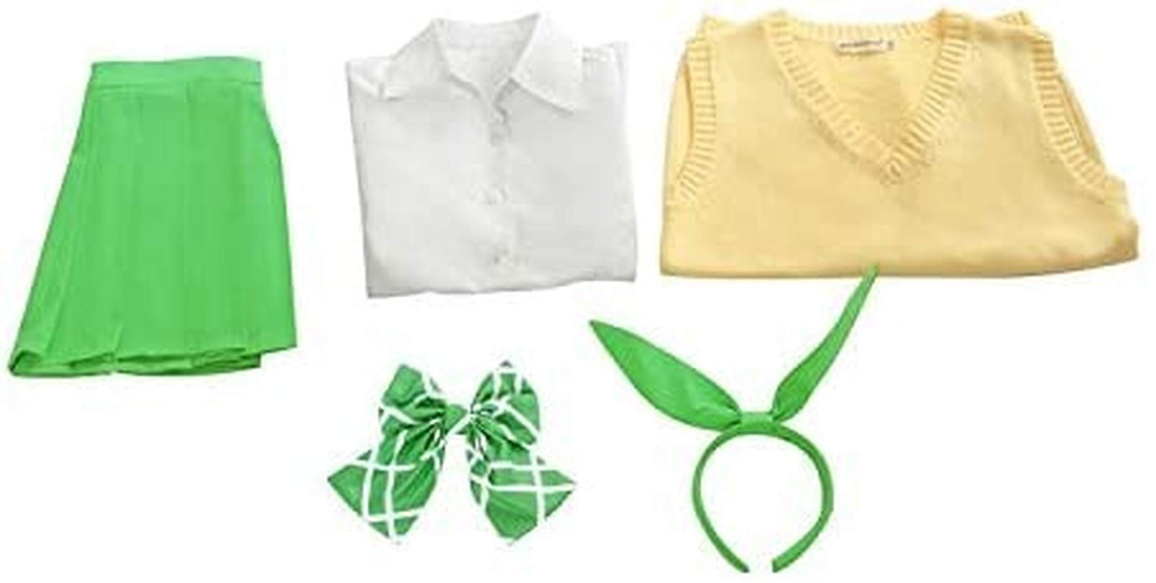 The Quintessential Quintuplets Nakano Yotsuba Cosplay Costume - Anime School Uniform Summer Dress Full Set for Conventions & Cosplay Events