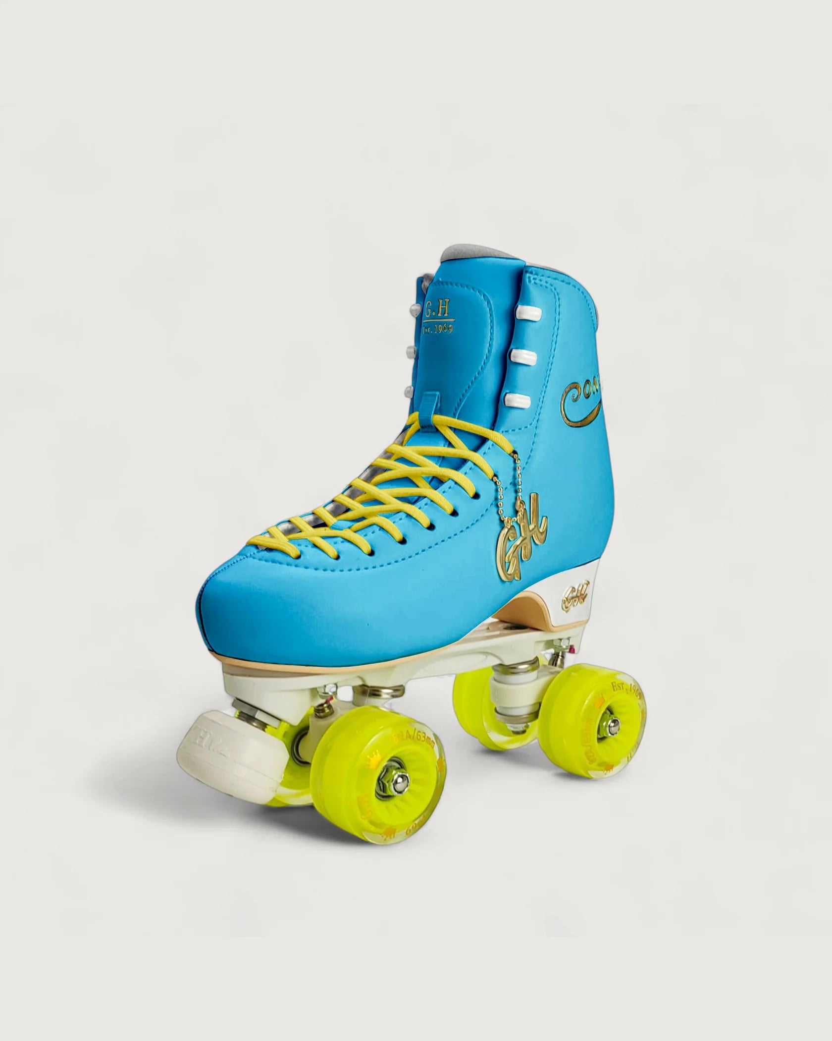 GH Street Pony Quad Roller Skates for Women & Men - Adjustable Outdoor & Indoor Roller Skates with Light Up Wheels - Perfect for Rink, Park, Fitness & Retro Style Skating