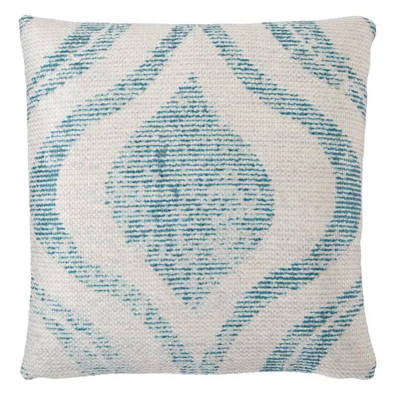 Jaipur Living Cymbal Groove Throw Pillow - Bohemian Decorative Cushion Cover for Sofa, Bed & Home Decor - Soft Cotton Blend Accent Pillow for Living Room, Bedroom & Dorm
