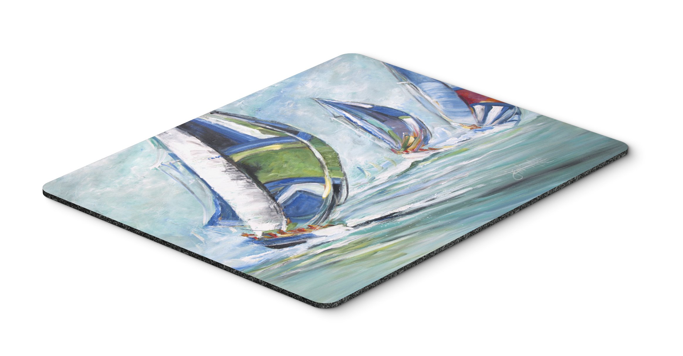 Boat Race Mouse Pad - Large Washable Non-Slip Desk Mat for Home Office, Gaming & Computer Work | Hot Pad & Trivet for Kitchen Use | Durable Mousepad for Laptop & PC (JMK1030MP)