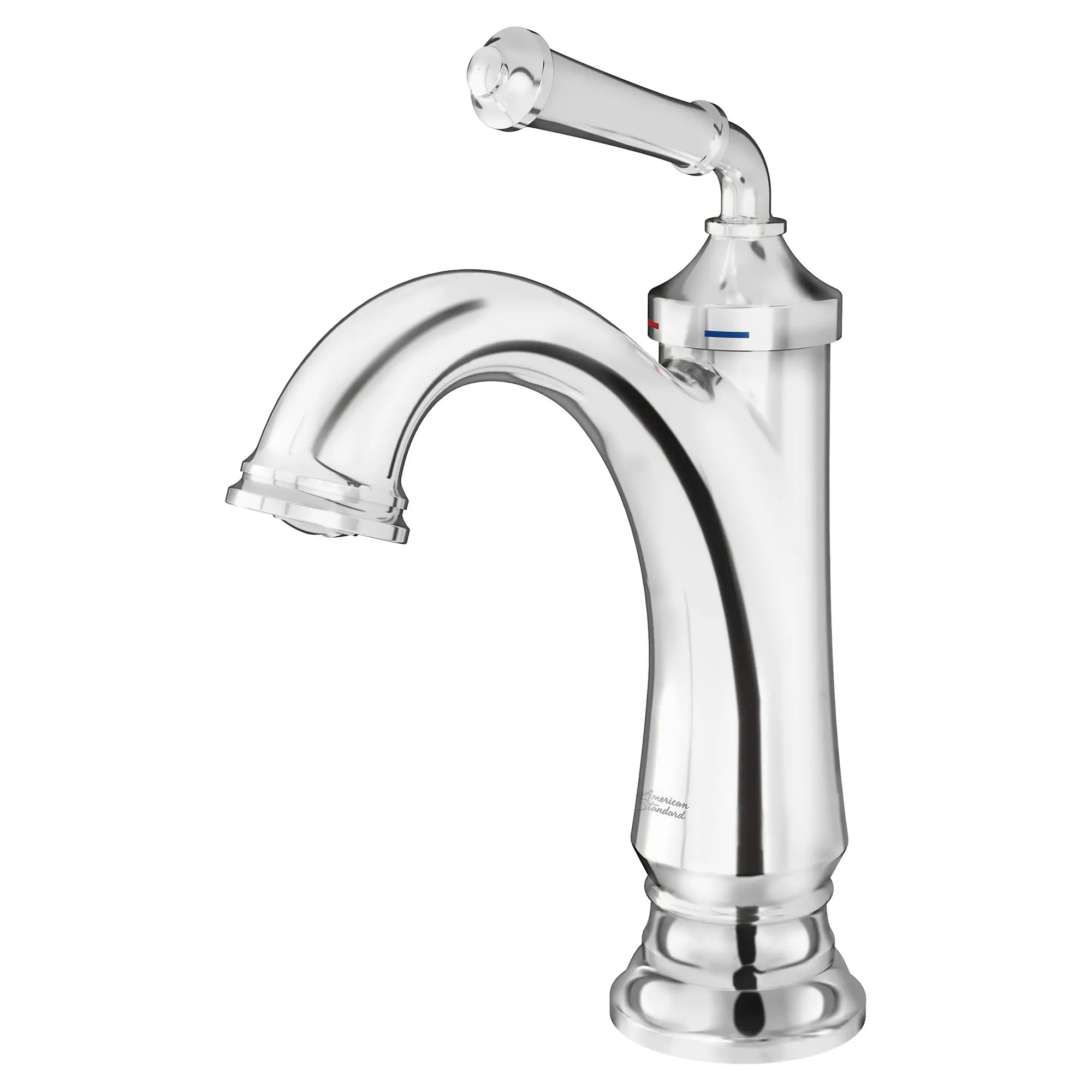 Delancey® Single Hole Bathroom Faucet with Lever Handle - 1.2 GPM Low Flow Water-Saving Design for Sink Vanity - Perfect for Modern Home, Apartment & Guest Bathroom Renovation