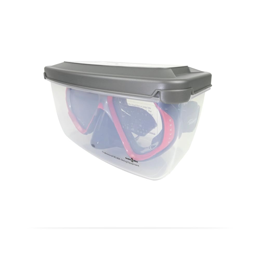 ScubaMax Xterra Scuba Diving Mask - Anti-Fog, UV Protection Snorkeling Gear for Men & Women - Perfect for Ocean, Pool & Freediving Adventures