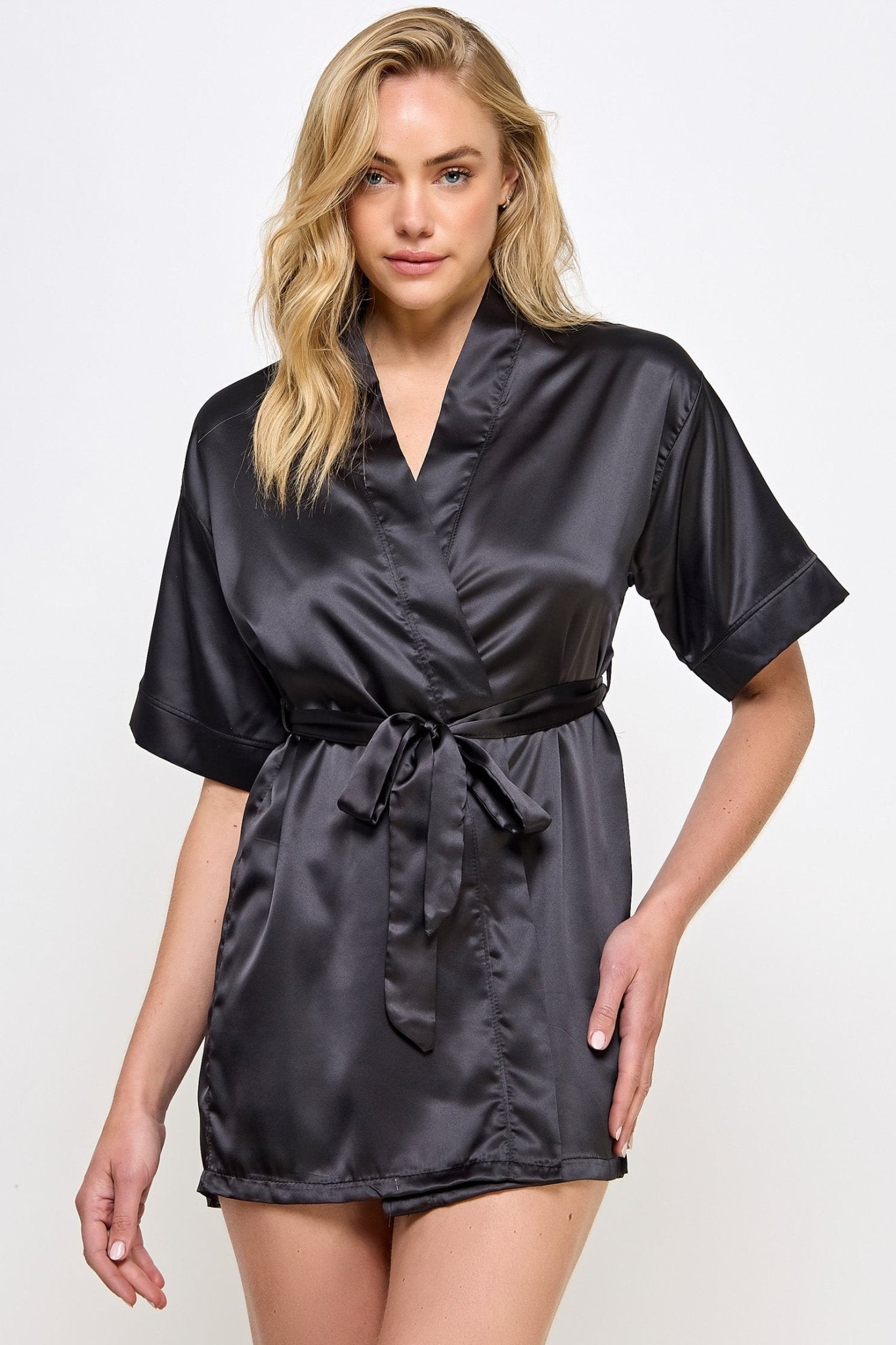 BeWicked Women's Vintage 1947 Getting Ready Robe - Soft Loungewear for Bridal Shower, Spa Day & Relaxation at Home