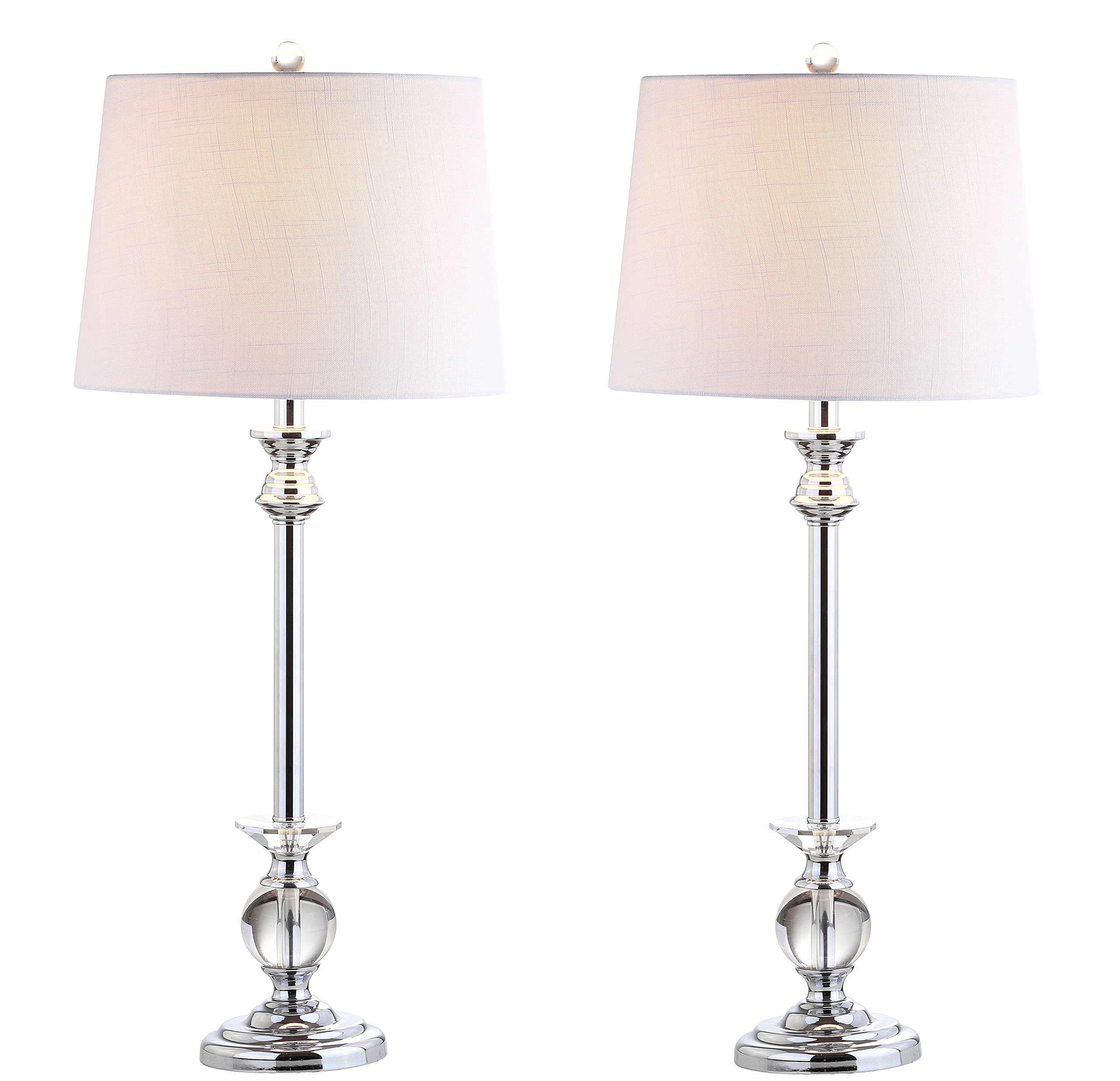 Jonathan Y JYL2056A-SET2 Set of 2 Modern Crystal LED Table Lamps - 33