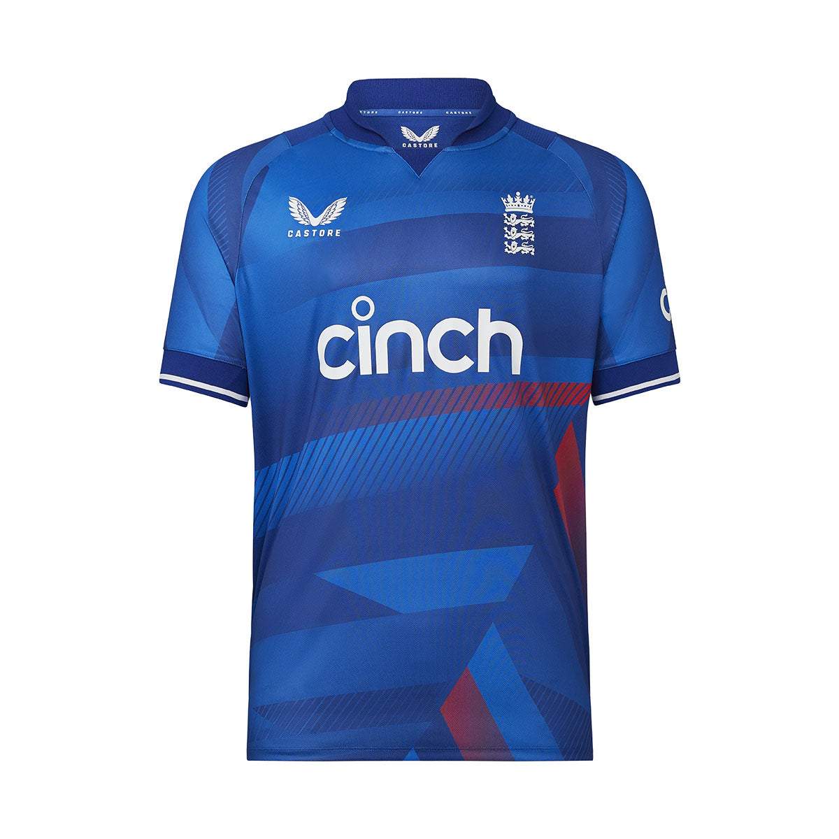 ECB ODI Replica Short Sleeve Cricket Shirt - Official Style Jersey for Cricket Fans & Players - Perfect for Matches, Training, and Casual Wear