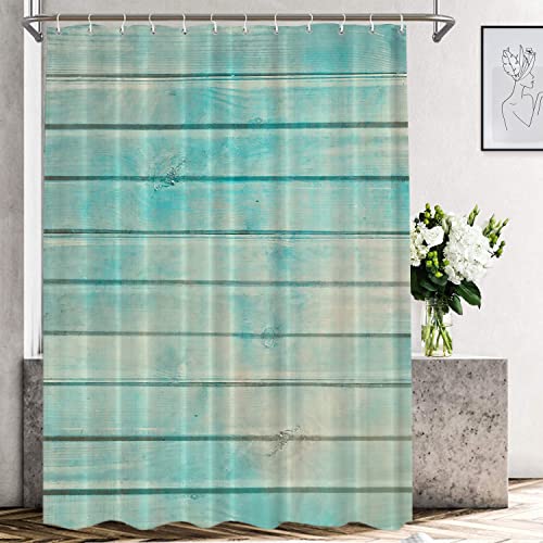 Wood Turquoise Greenb
