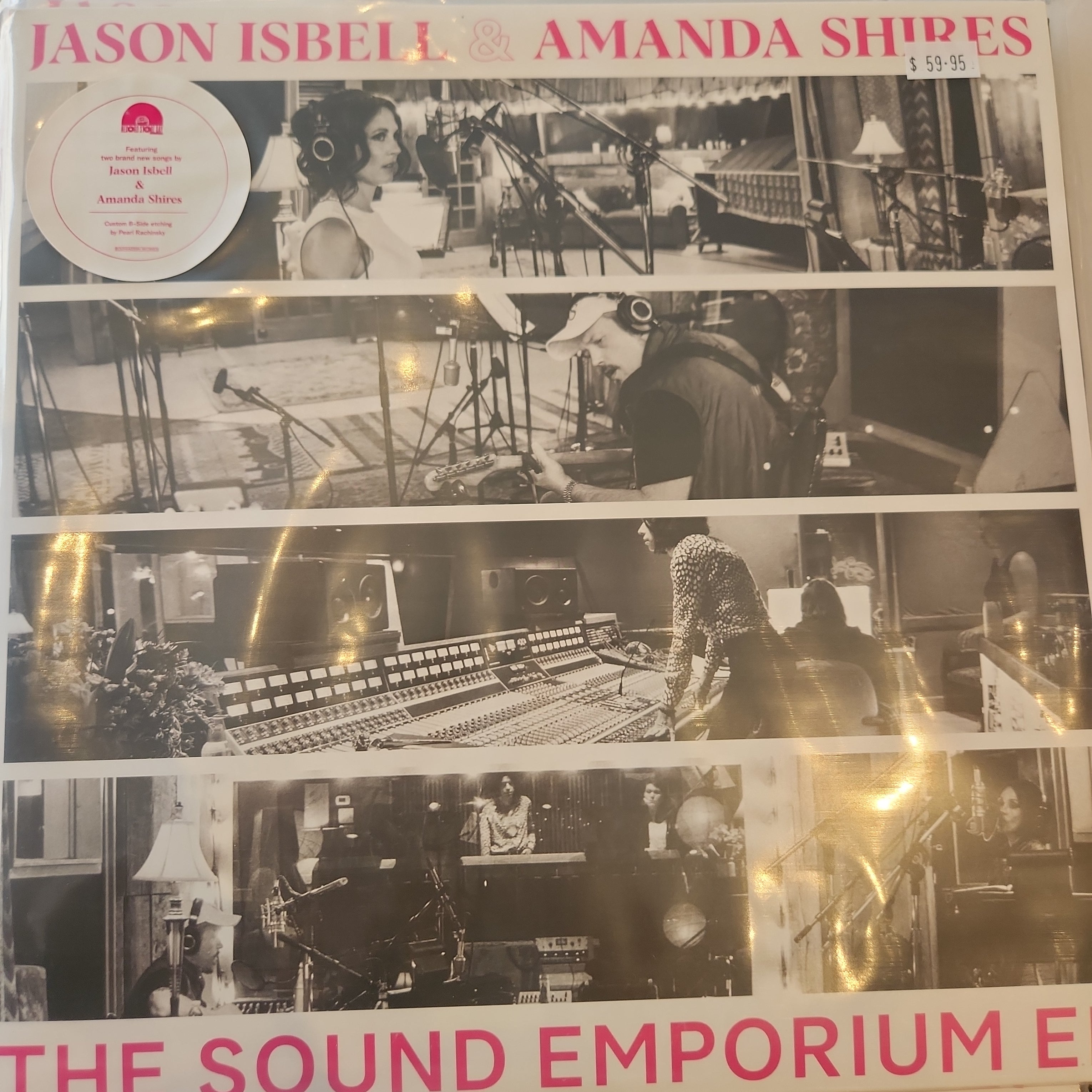 Jason Isbell & Amanda Shires - Sound Emporium Limited Edition RSD LP Vinyl Record | Exclusive Record Store Day Release | Perfect for Music Collectors & Audiophiles