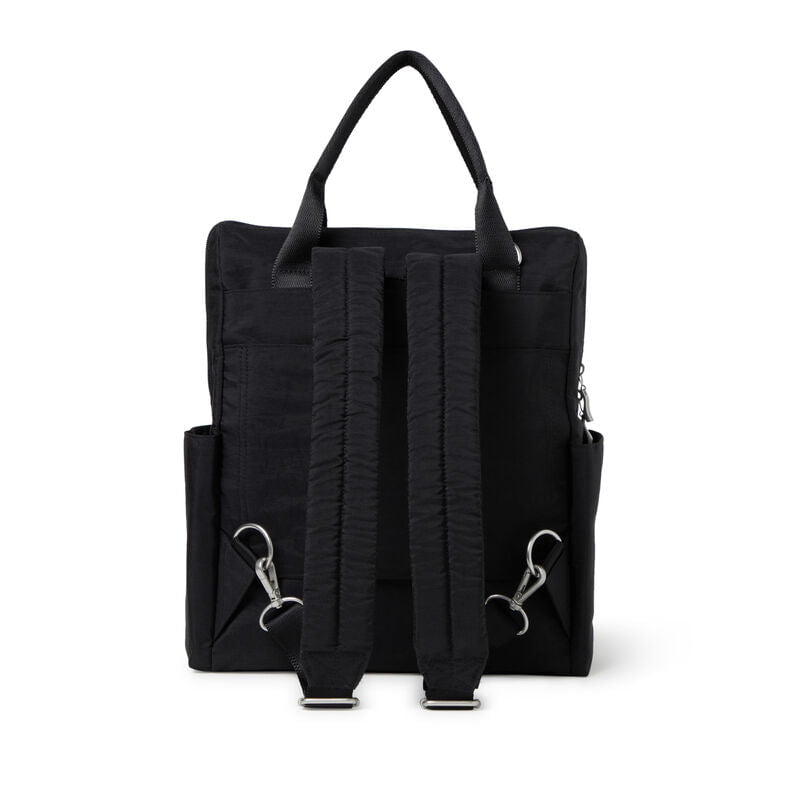 Baggallini Modern Everywhere Laptop Backpack for Women & Men - Lightweight Water-Resistant 15.6 Inch Laptop Bag with USB Charging Port - Perfect for Work, Travel & School