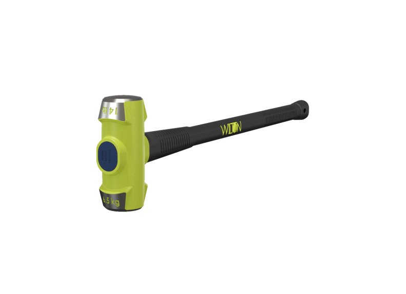 B.A.S.H Soft Face Sledge Hammer - 16oz Rubber Mallet for Woodworking, Metalworking & DIY Projects | Non-Marring Tool for Delicate Surfaces | Perfect for Carpentry, Automotive & Home Repairs