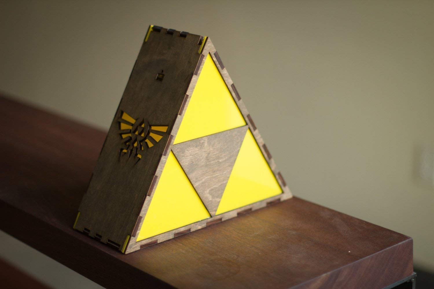 The Legend of Zelda Triforce LED Night Light - Official Nintendo Licensed Gaming Room Decor & Collectible for Fans - Perfect for Bedroom, Game Room, or Gift for Zelda Lovers