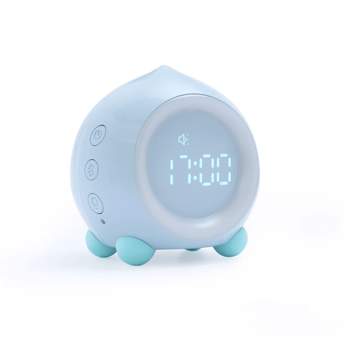 Kids Alarm Clock with Wake-Up Light & Sleep Trainer - Gentle Sleep Sound Machine for Children (Color: C) | Perfect for Bedrooms, Nursery & Morning Routines