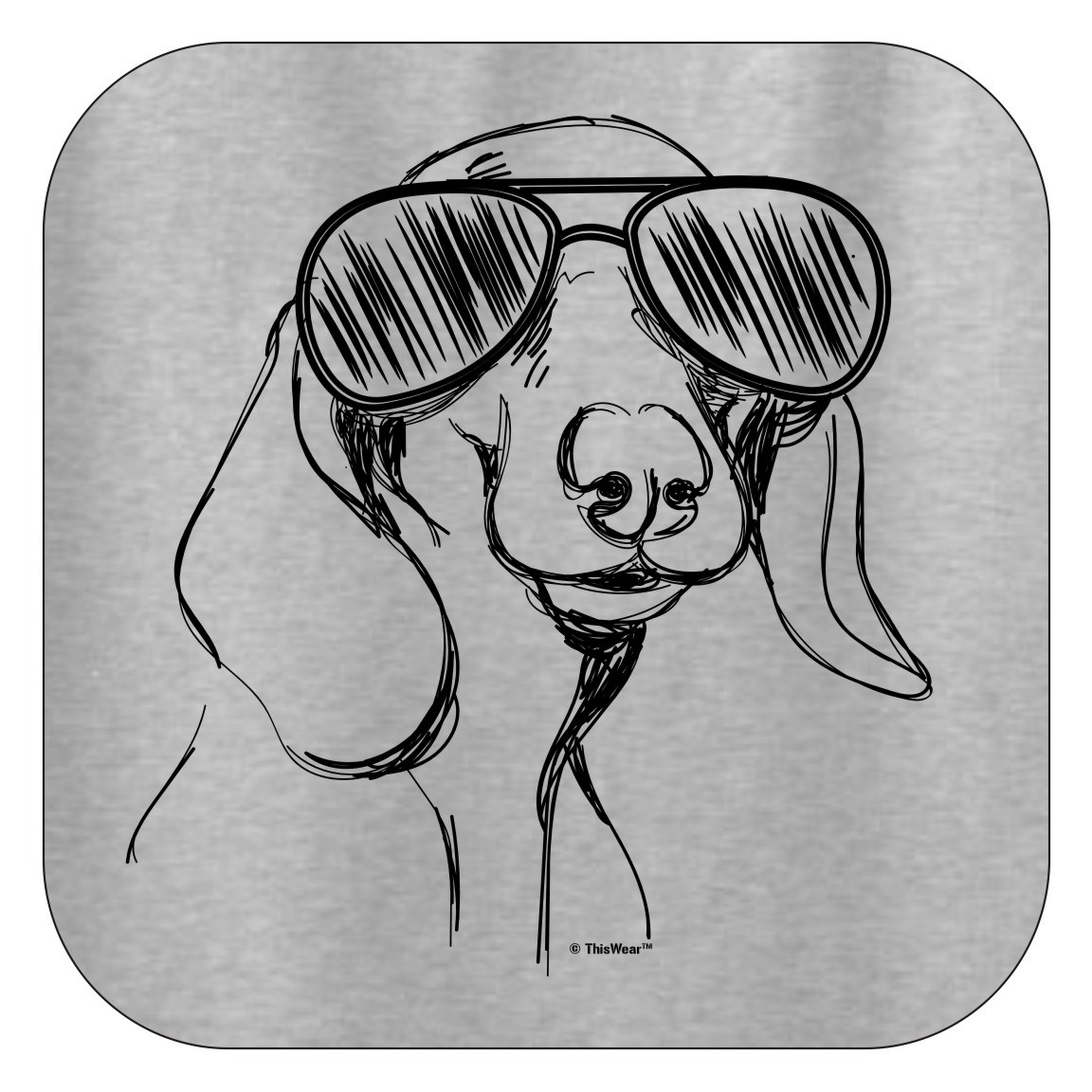 Funny Dachshund in Sunglasses T-Shirt - Cute Wiener Dog Gifts for Pet Lovers - Perfect for Dog Birthdays, Christmas & Casual Wear