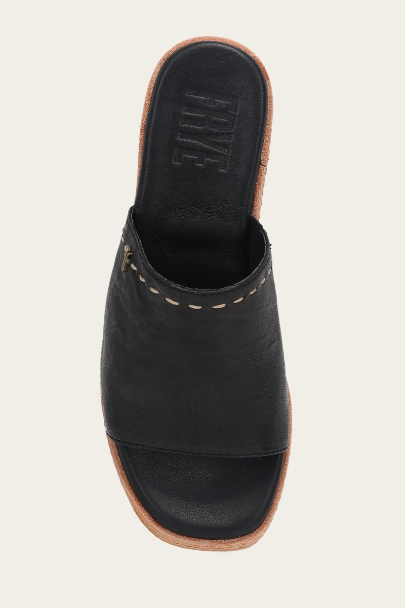 Hazel 2 Slide Black Sandals - Women's Comfortable Slip-On Shoes for Casual Wear, Beach & Summer Outfits