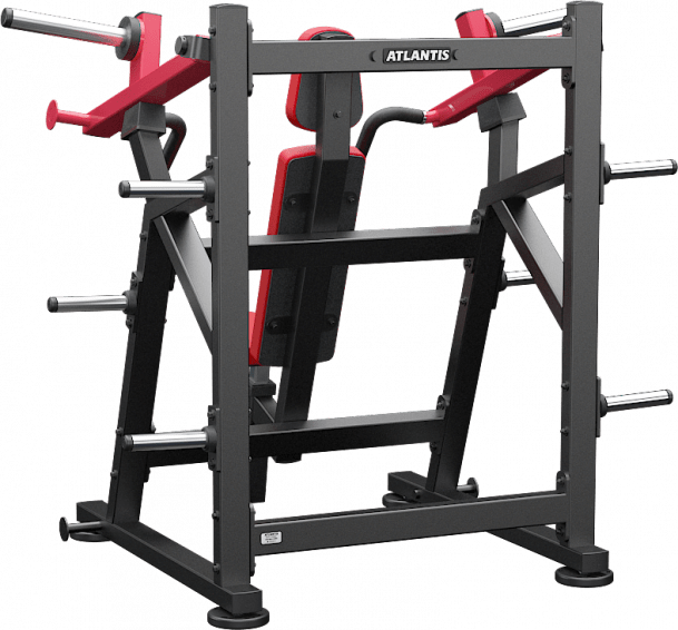 ATLANTIS Commercial Shoulder Press Machine - Heavy Duty Gym Equipment for Strength Training | Perfect for Home & Commercial Gyms, Fitness Centers & Personal Workouts