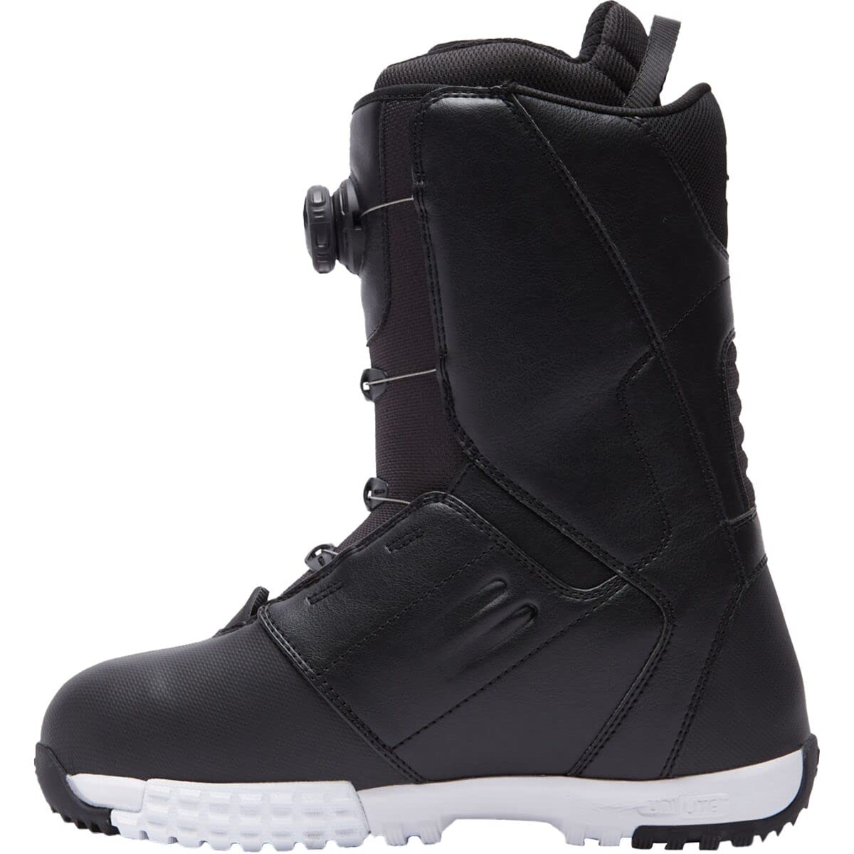 DC Shoes Control BOA Men's Snowboard Boots - Black/White - Size 11.5 | Comfortable & Durable Winter Sports Gear for Snowboarding & Outdoor Adventures