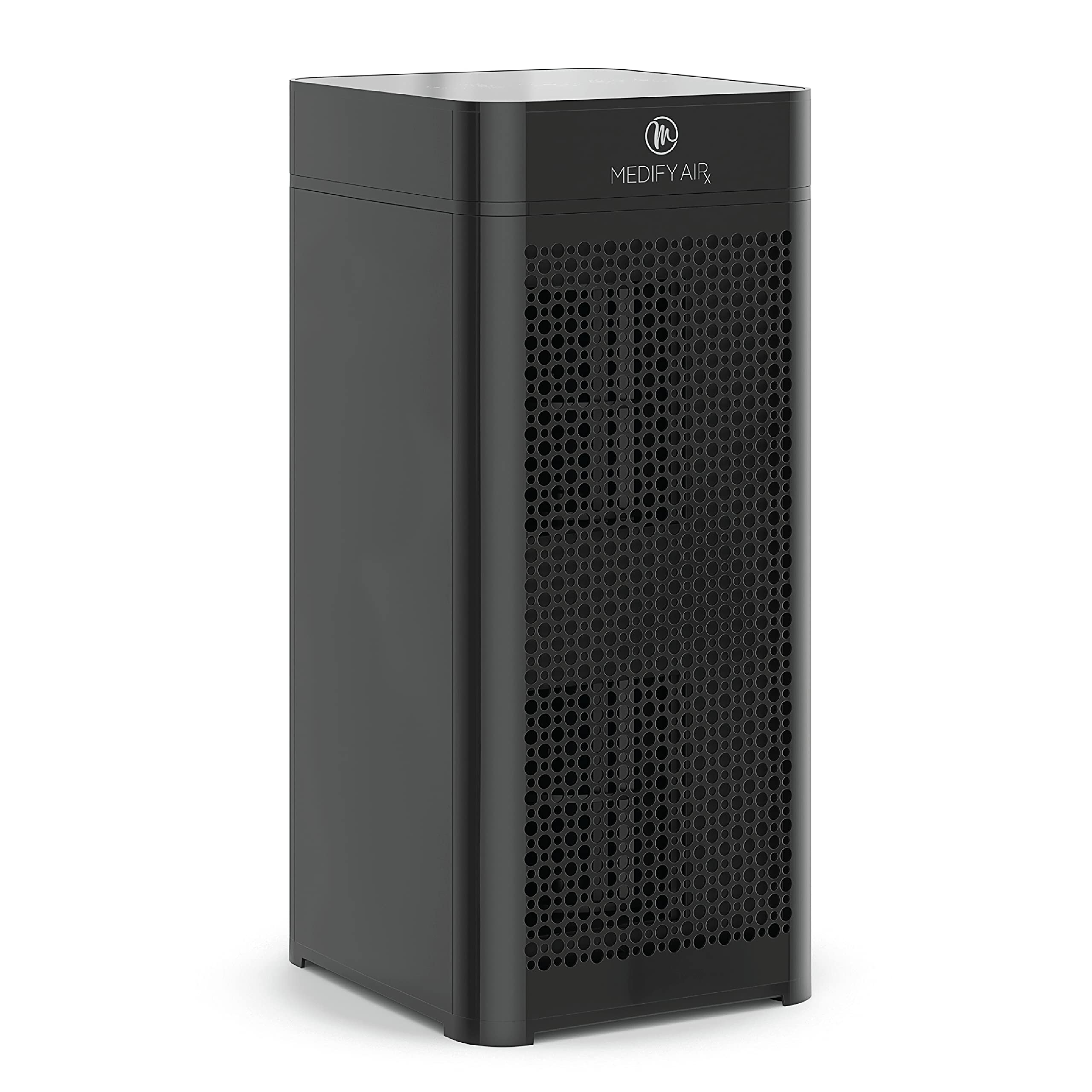 Medify MA-40 UV Light Air Purifier with True HEPA H14 Filter - Covers 1,793 sq ft in 1 Hour | Eliminates Wildfire Smoke, Odors, Pollen & Pet Dander | 99.9% Removal of Particles Down to 0.1 Microns | Ultra Quiet Operation | Black (1-Pack) | Perfect for Large Rooms, Offices & Allergy Relief