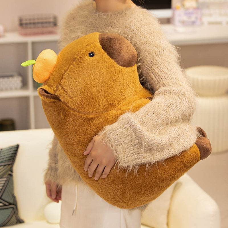 Adorable Capybara Plush Toy - Soft Stuffed Animal for Kids & Adults | Perfect for Gifts, Cuddling, and Home Decor