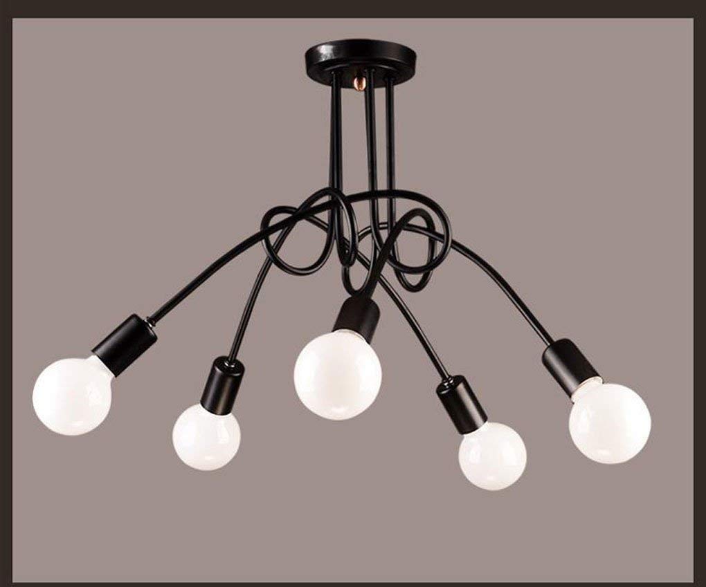 WHKZH Loveism Modern Ceiling Light - Stylish Heat Lamp for Bedroom, Living Room & Lounge | Fire Circulation Design, Creative Personality Lighting for Home Decor