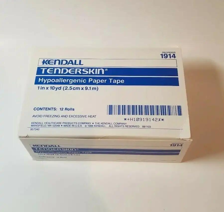 Covidien Kendall Hypoallergenic Paper Tape 1