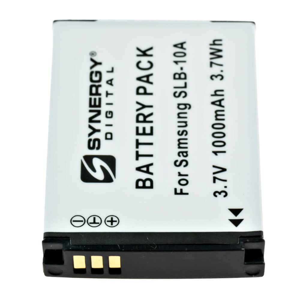 Synergy Digital Camera Accessory Kit for Samsung WB2100 - Includes SDSLB10A Replacement Battery & SDM-1501 Charger - Perfect for Travel Photography, Vlogging & Outdoor Shooting