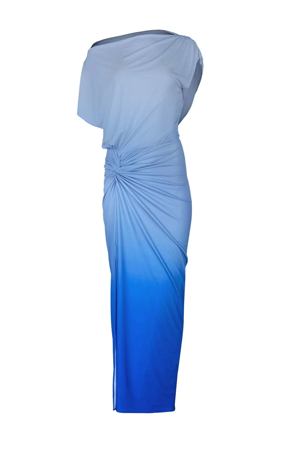 Onda Maxi Dress for Women - Flowy Long Blue Summer Dress with Pockets | Perfect for Beach, Vacation, and Casual Outings