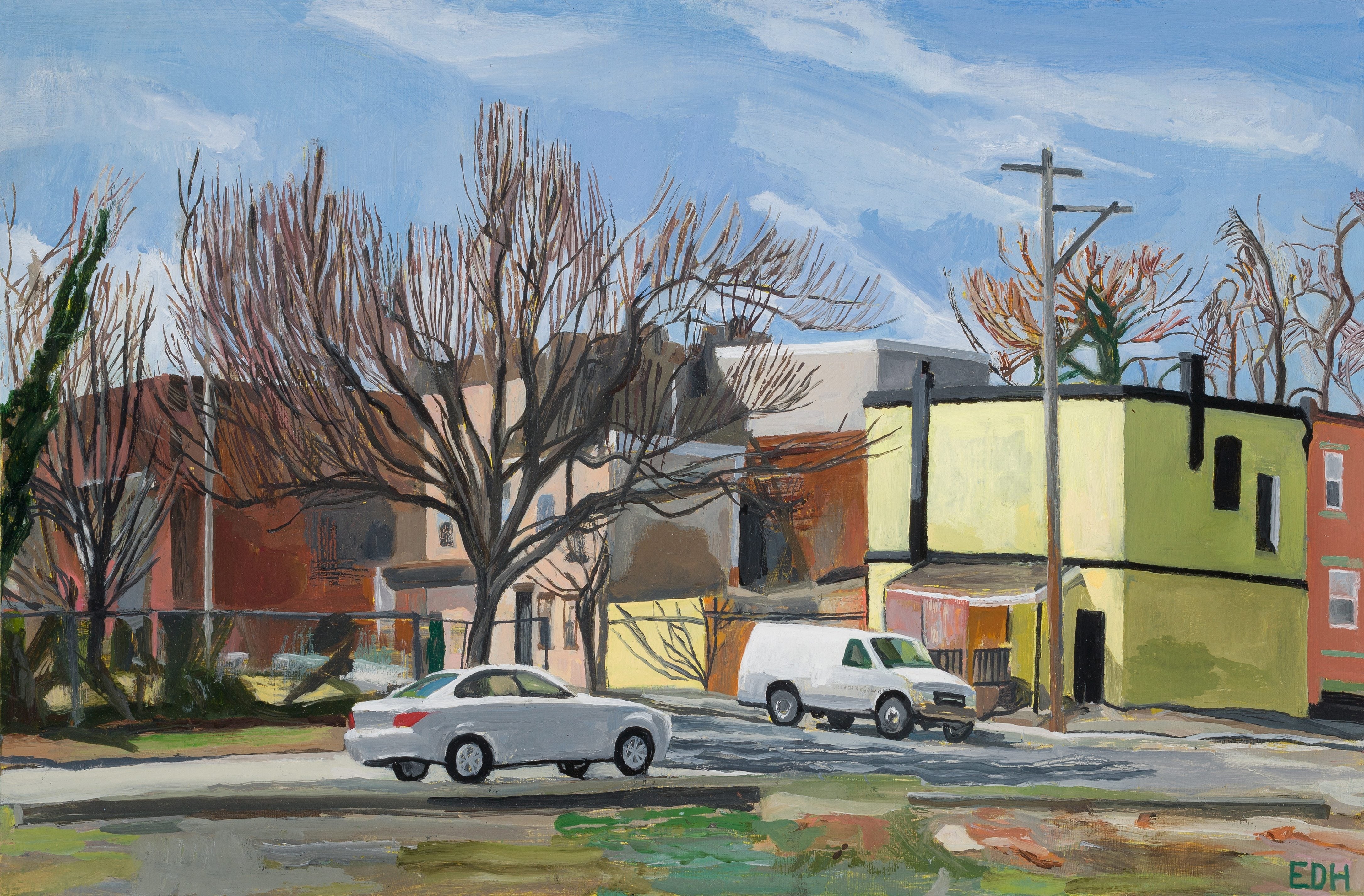 Elizabeth Heller: The Unpruned Tree - Authentic Art Print of North Philadelphia Landscape - Perfect for Home Decor, Office Wall Art & Gift Ideas