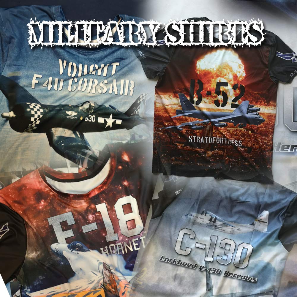 A-10 Thunderbolt Warthog 3D Printed Military T-Shirt - Cool Graphic Tee for Men - Perfect for Veterans, Air Force Fans & Casual Wear