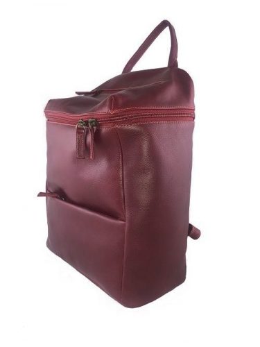 Derek Alexander Genuine Leather Bristol Large Single Opening Backpack for Men - Stylish & Durable Work, Travel & Everyday Use