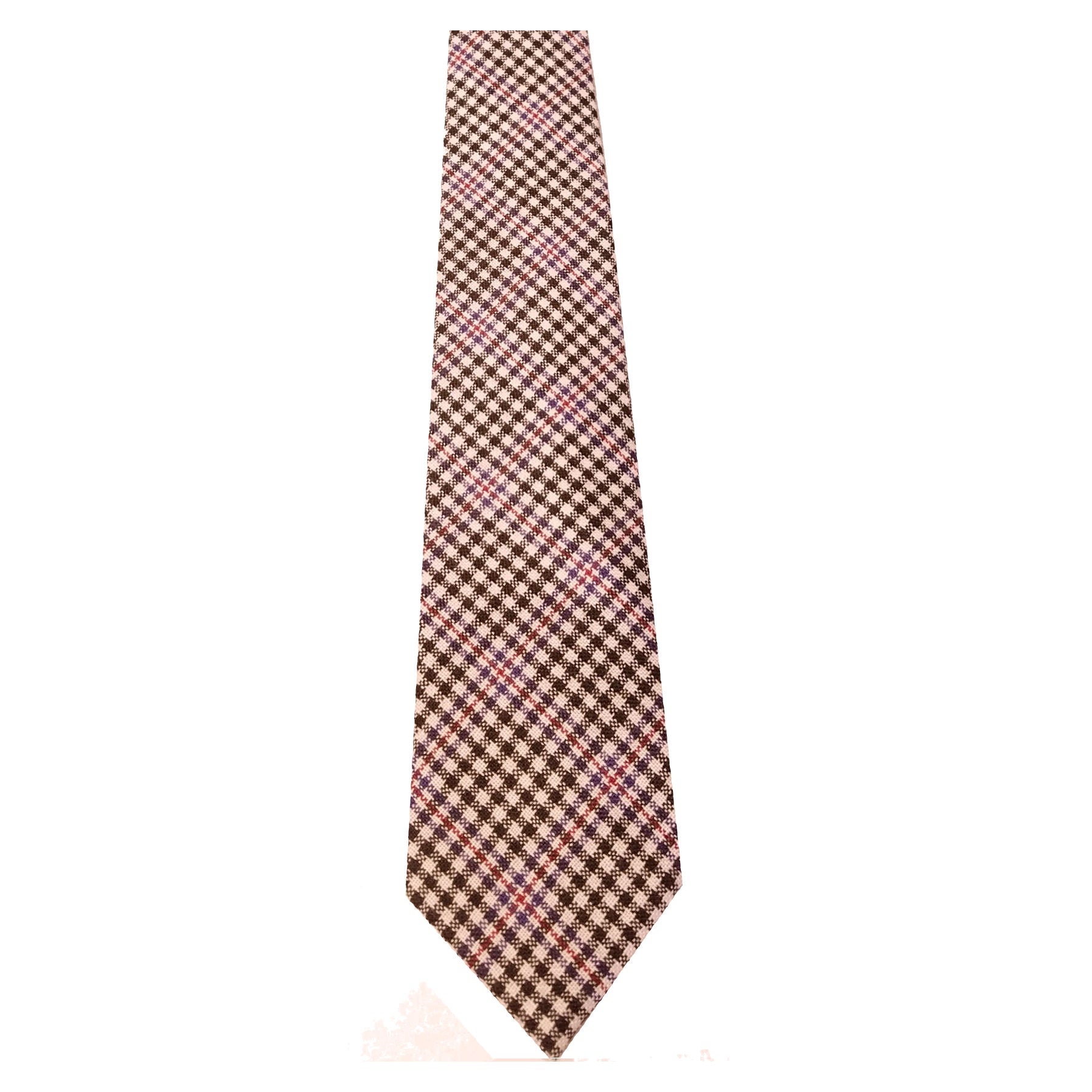 Premium Wool Tartan Neckties for Men - 99 Modern Color Patterns | Perfect for Weddings, Business & Formal Events