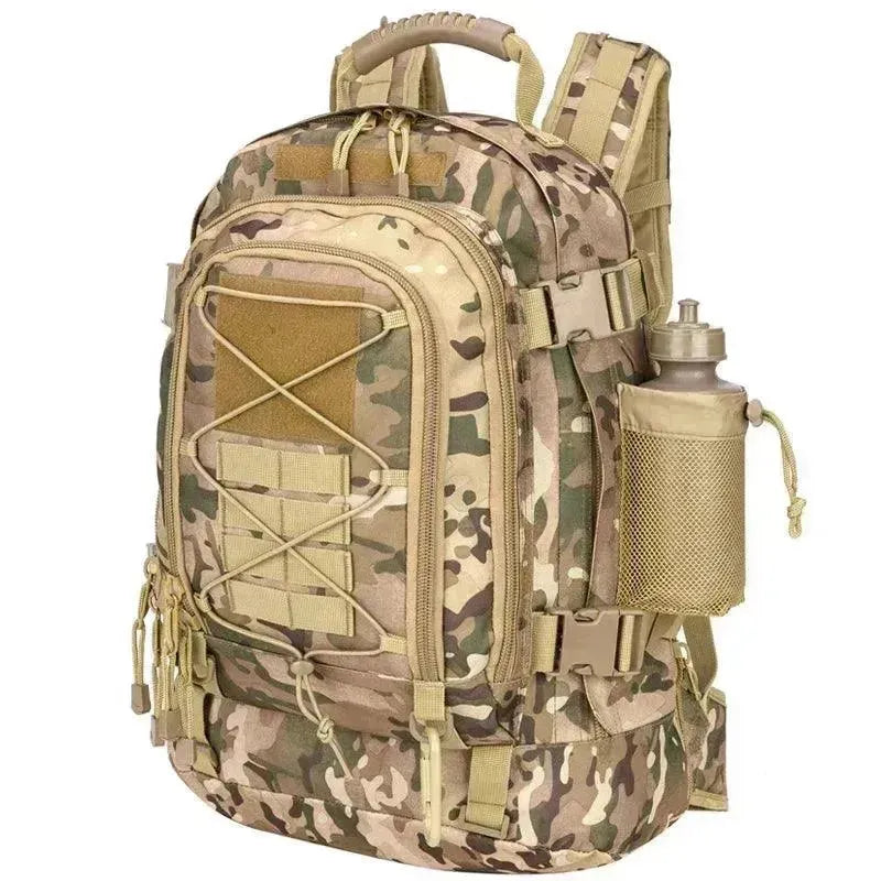 60L Military Tactical Backpack - Waterproof Durable Rucksack for Hiking, Camping & Outdoor Adventures - Perfect for Army, Hunting & Survival Gear