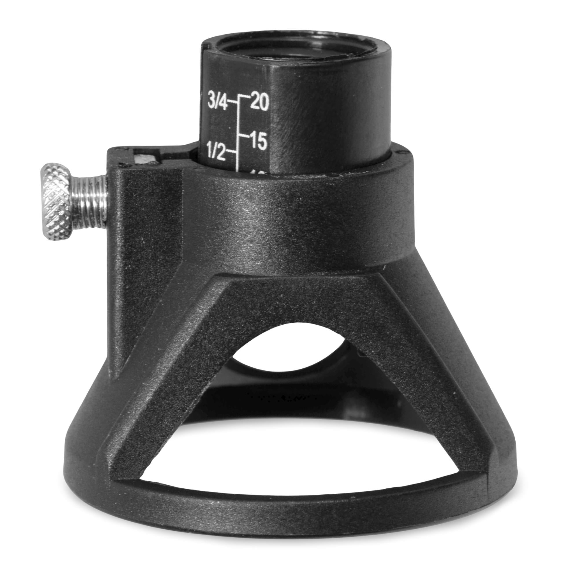 WEN RTA006 Drill and Router Guide Collar - Compatible with WEN & Dremel® Rotary Tools - Perfect for Woodworking, Metalworking, and DIY Projects