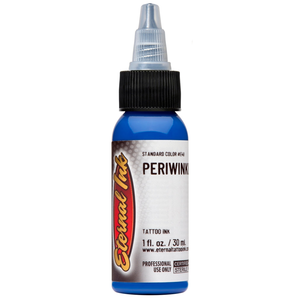 Eternal Ink Periwinkle - Premium Waterproof Tattoo Ink for Professional Artists - Perfect for Tattoo Studios, Body Art & Permanent Makeup