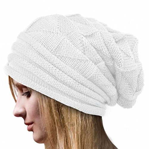 ZEFOTIM Women's Winter Crochet Hat - Soft Wool Knit Beanie for Cold Weather - Warm & Stylish Winter Accessory for Outdoor Activities, Skiing & Snowboarding