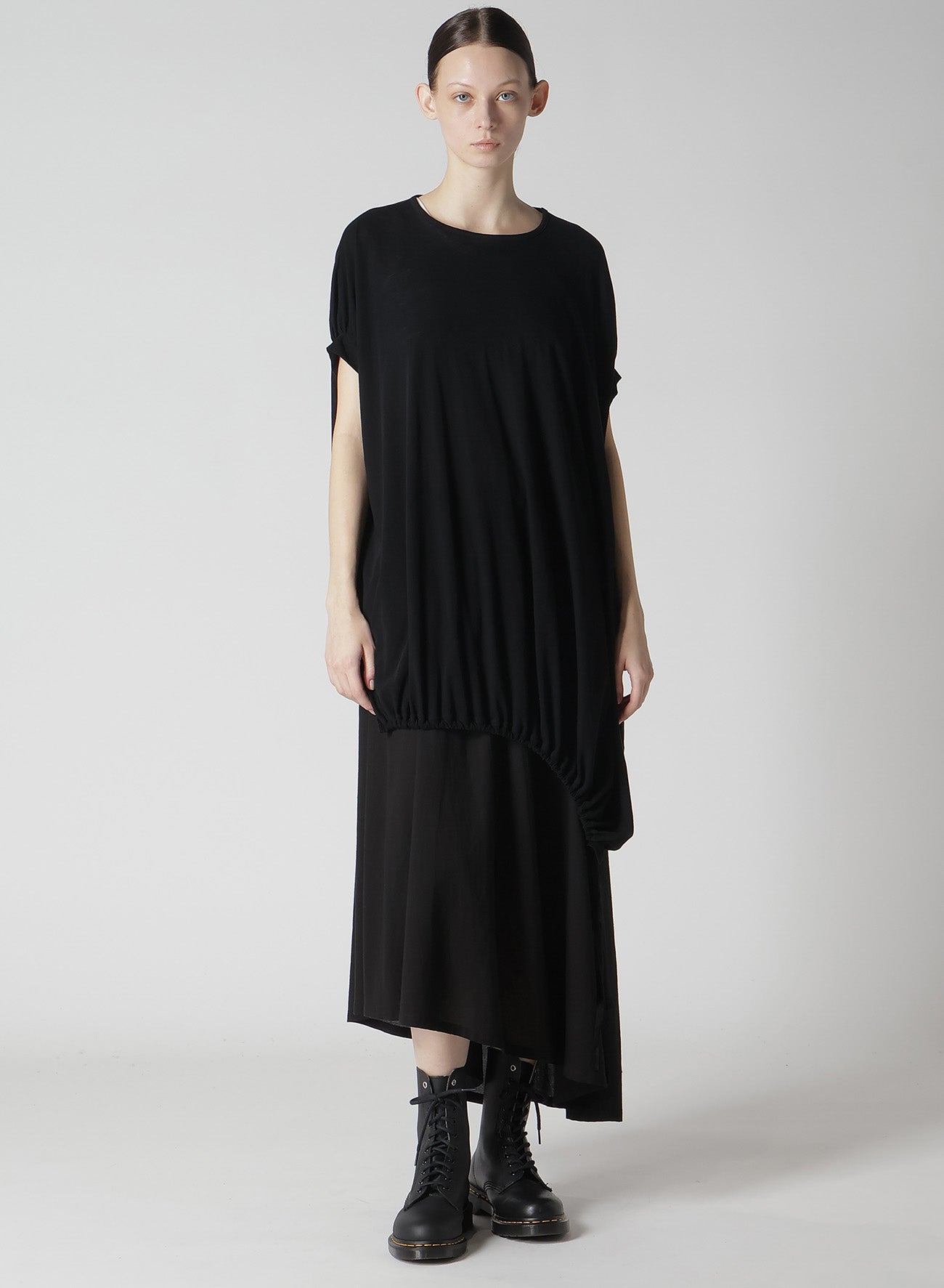 Cotton Boyle Viyella Asymmetrical Tucked Skirt - Women's Fashion Skirt for Casual Wear, Office & Date Night
