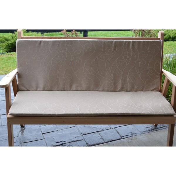 A & L Furniture Full Bench Cushion - Premium Outdoor/Indoor Seat Pad Accessory for Patio, Deck, Garden & Living Room Comfort