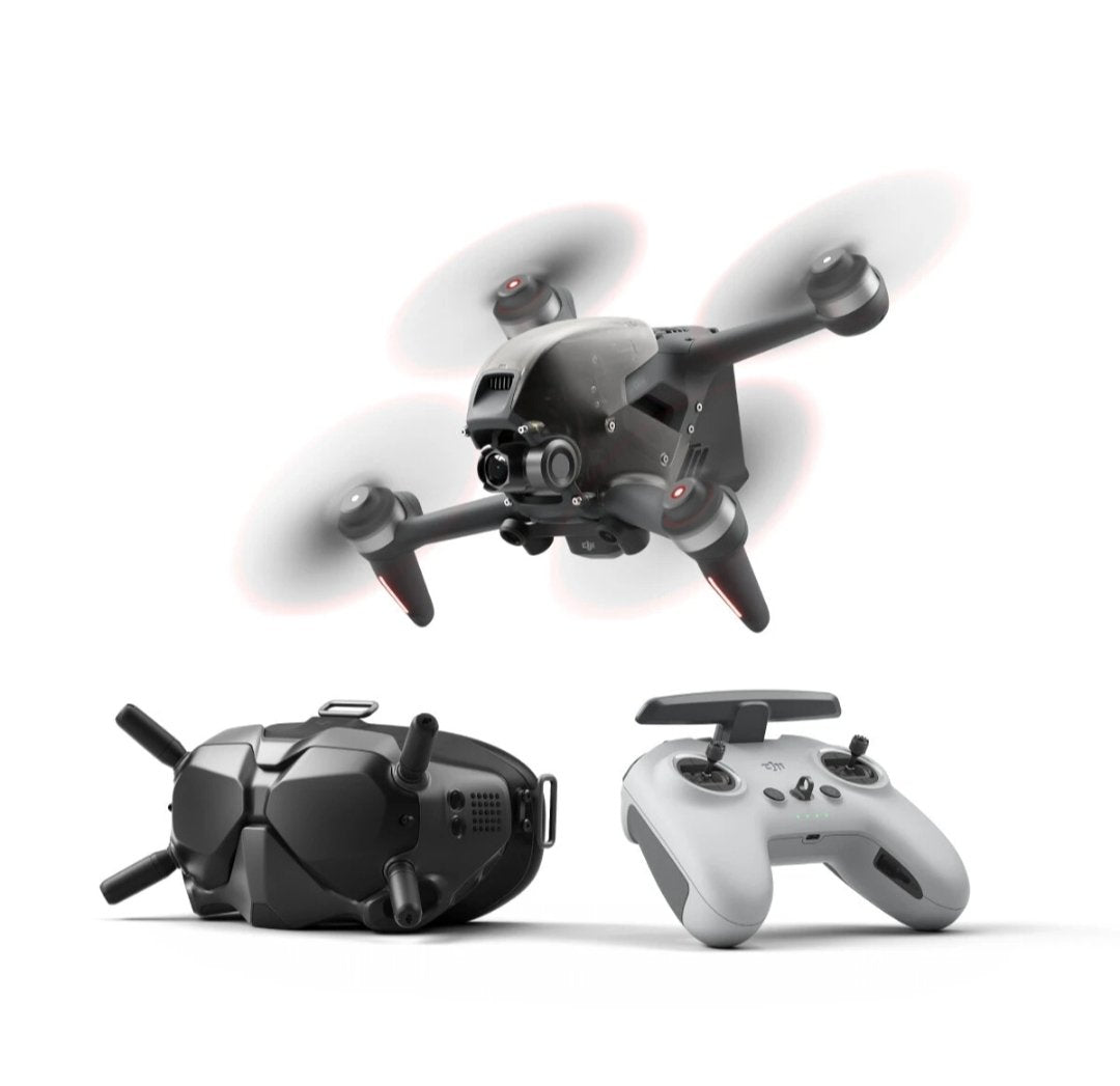 DJI FPV Combo 1 - Immersive First-Person View Drone with Goggles & Remote Controller for Aerial Photography, Racing & Adventure (Perfect for Outdoor Exploration, Cinematic Shots & Drone Racing Events)