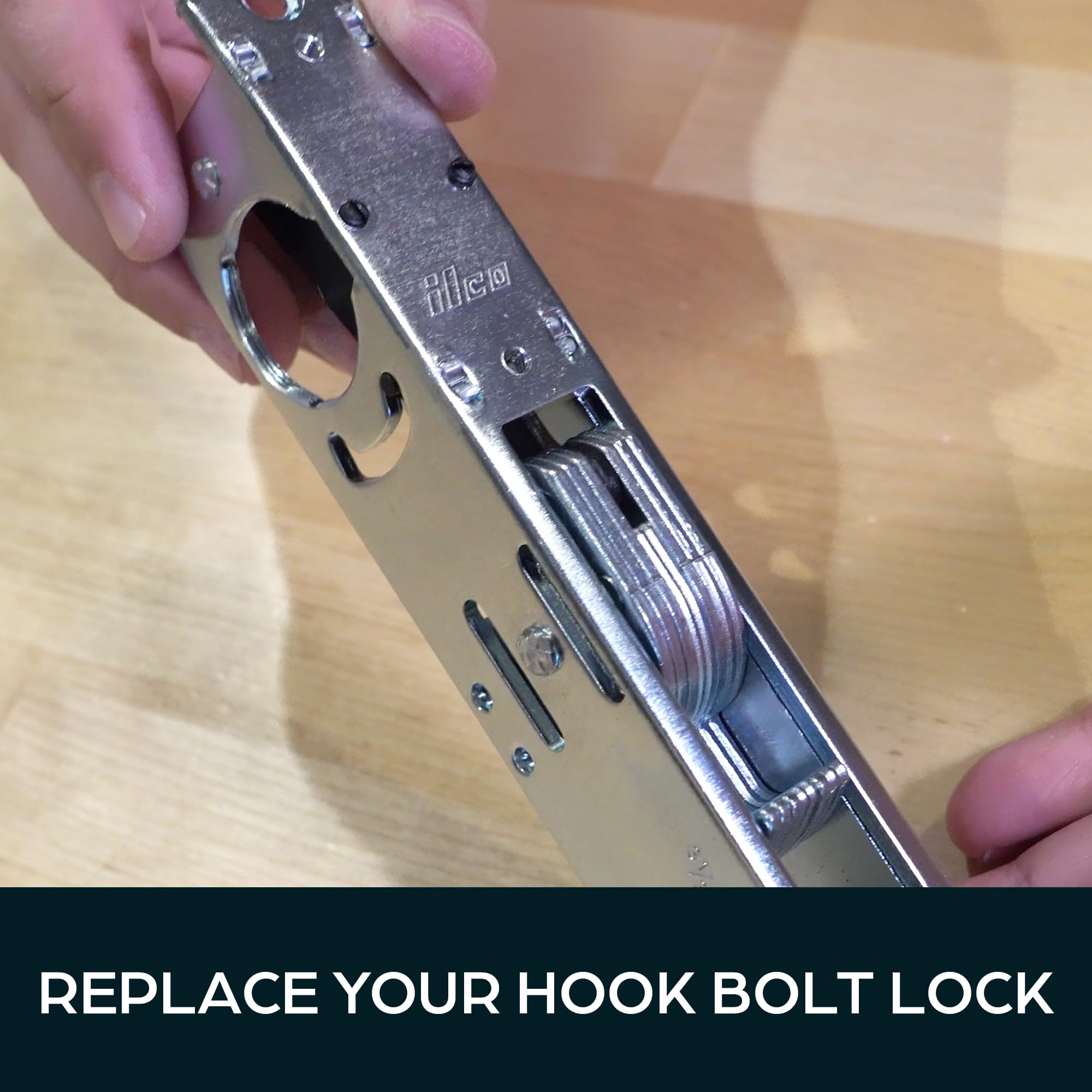 Adams Rite Style Mortise Hook Bolt Lock Replacement for MS1850S-X5X Series | High Security Door Lock with 31/32