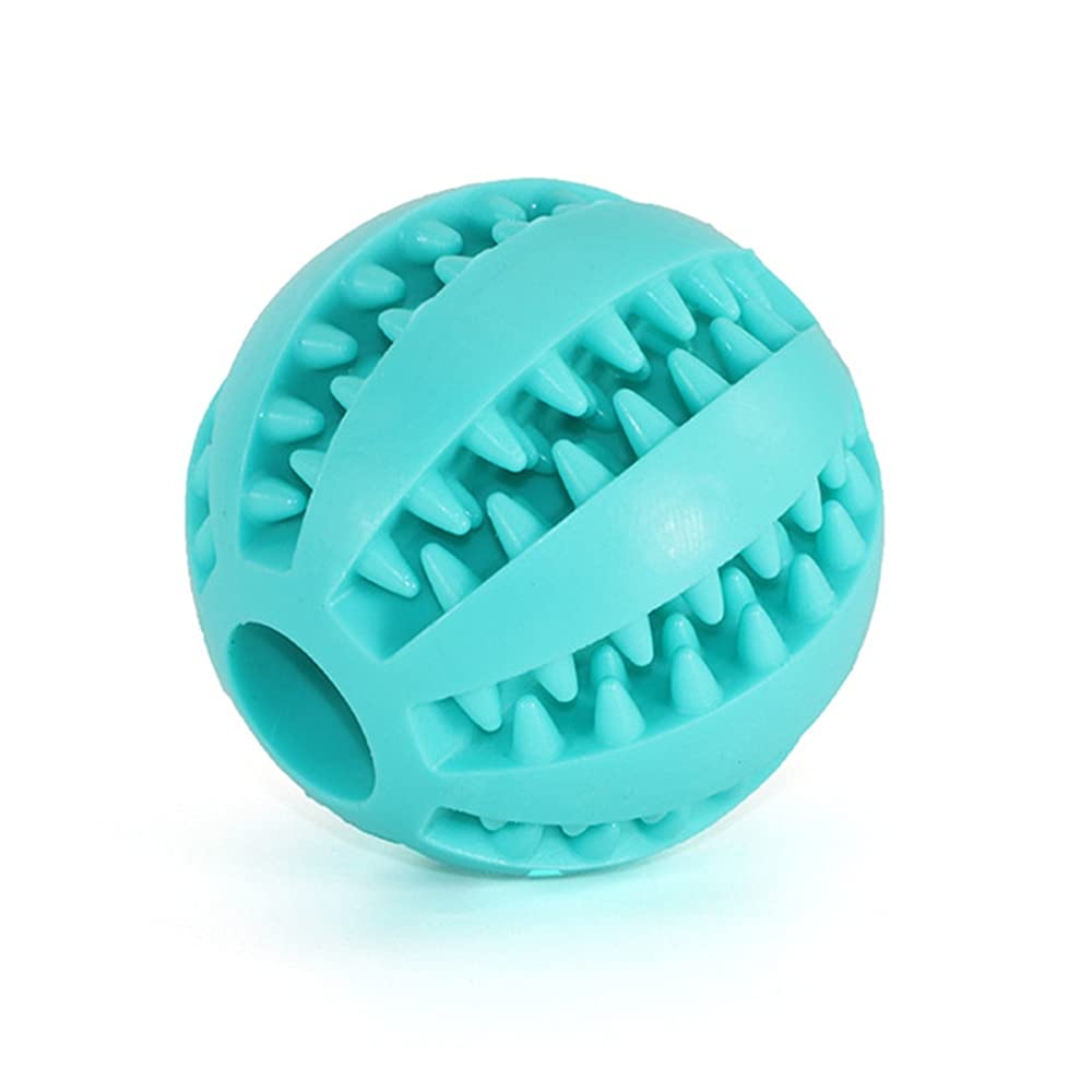 Durable Rubber Dog Chew Toys for Small & Large Dogs - Interactive Ball for Teeth Cleaning & Playtime | Puppy Toys, Pet Ball for Indoor & Outdoor Fun