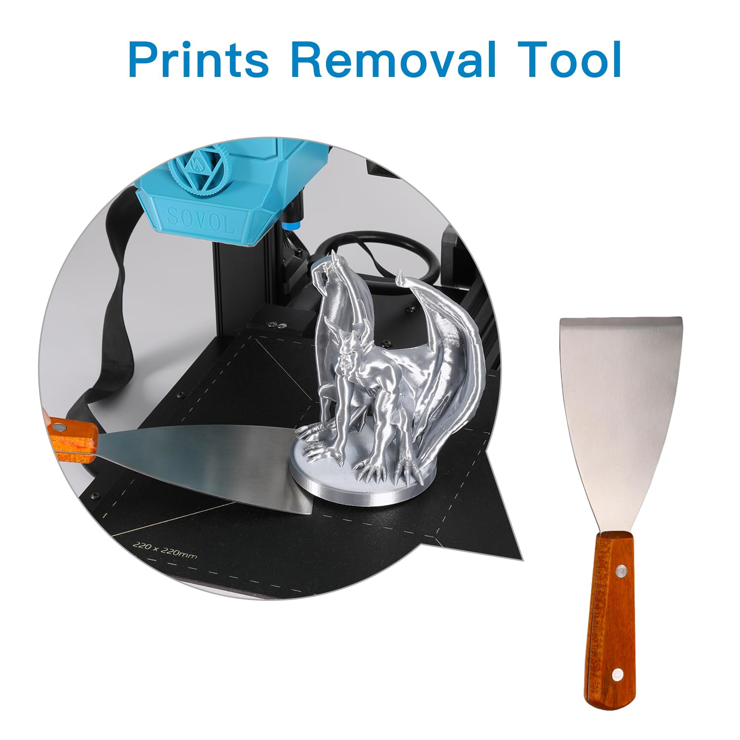 Sovol 78-Piece 3D Printer Tools Kit with Nozzle Cleaner, Screwdriver Set, Deburring Tools, Cutters & Wrench Kit - Essential Accessories for 3D Printing, Maintenance & DIY Projects