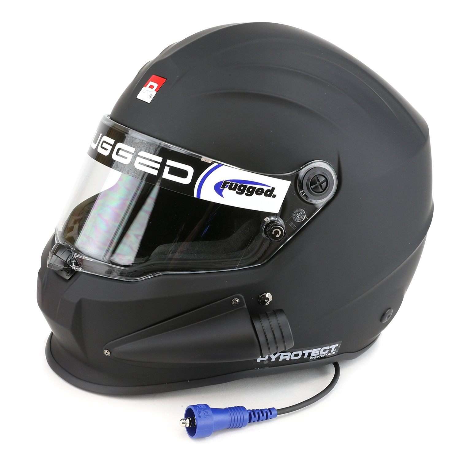 Pyrotect ProSport Side Air Helmet Wired OFFROAD - Lightweight Racing Helmet for ATV, Motorcycle & Dirt Bike - Perfect for Off-Roading, Motocross & Adventure Riding