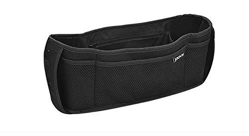 Joovy Qool Parent Organizer - Black | Stroller Accessory with Multiple Pockets for Diapers, Wipes & Essentials | Perfect for Travel, Shopping & Daily Outings with Baby