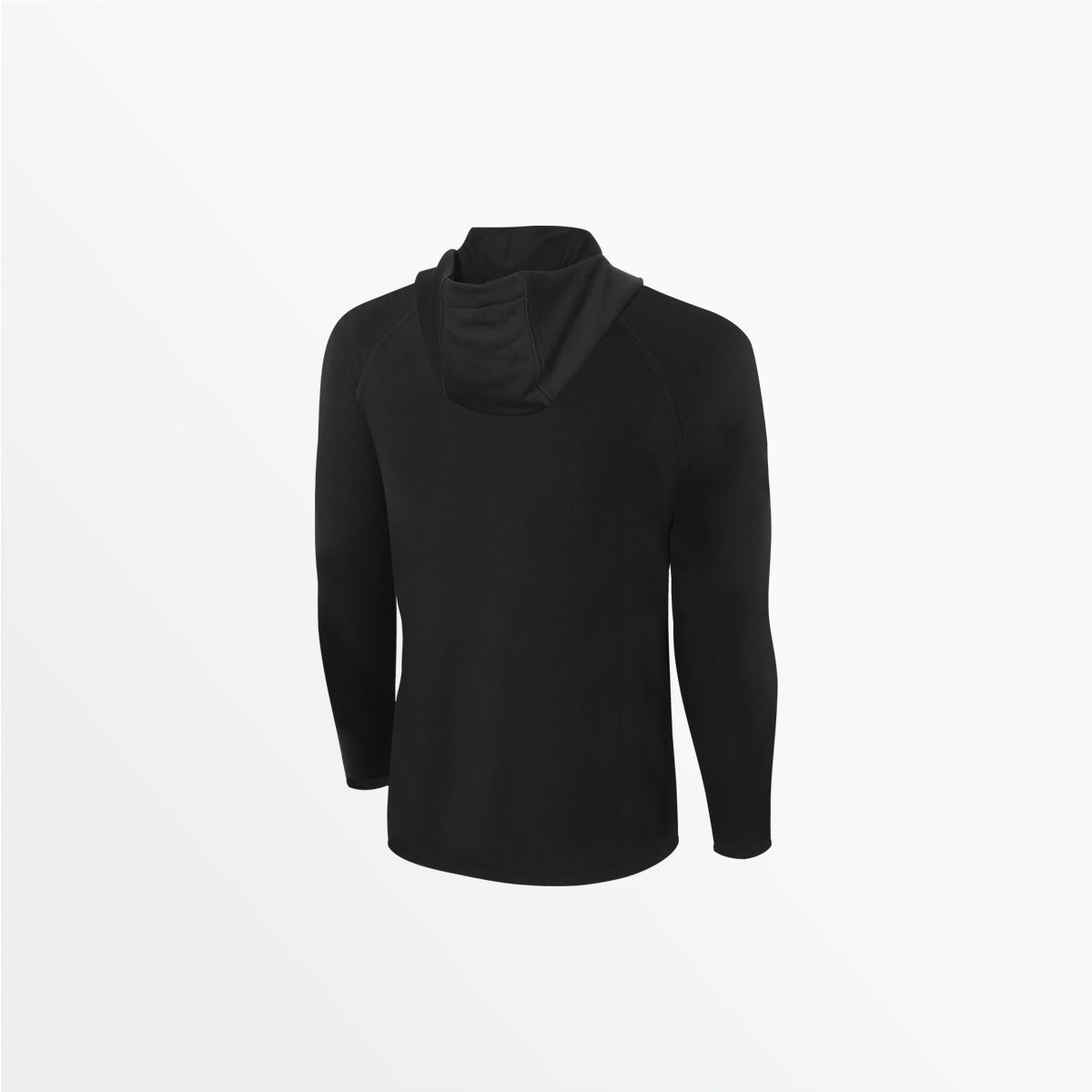 Youth Club Long Sleeve Hooded Tee - Soft Polyester Pullover for Men & Women - Perfect for Casual Wear, Gym, and Outdoor Activities